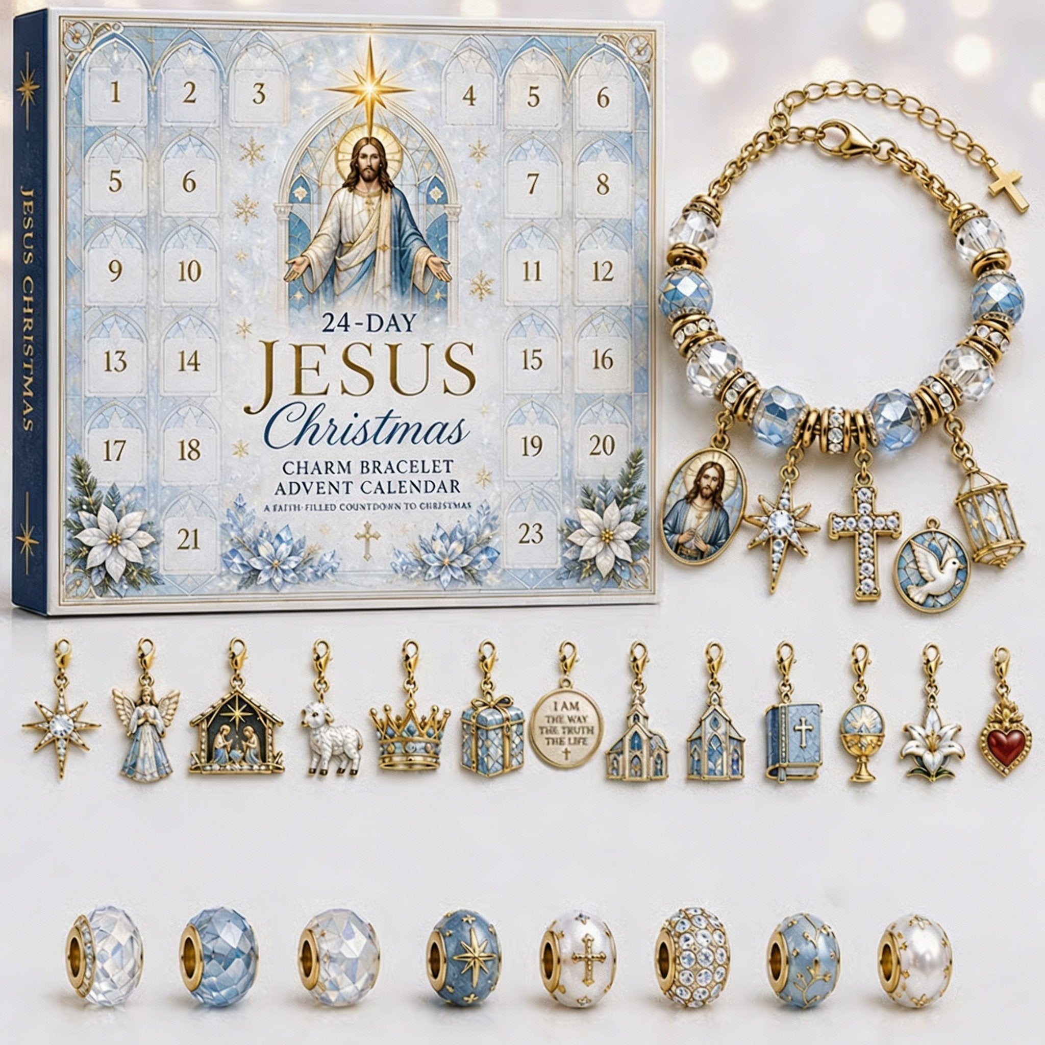 Christmas Charm Bracelet Advent Calendar