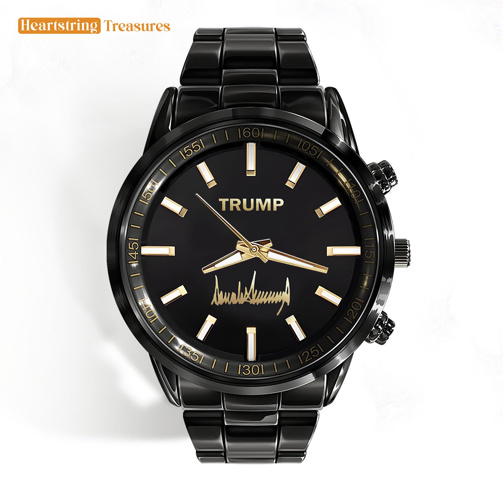 TRUMP Watch 2026 - Black Monarch - Gift Watch for Fans