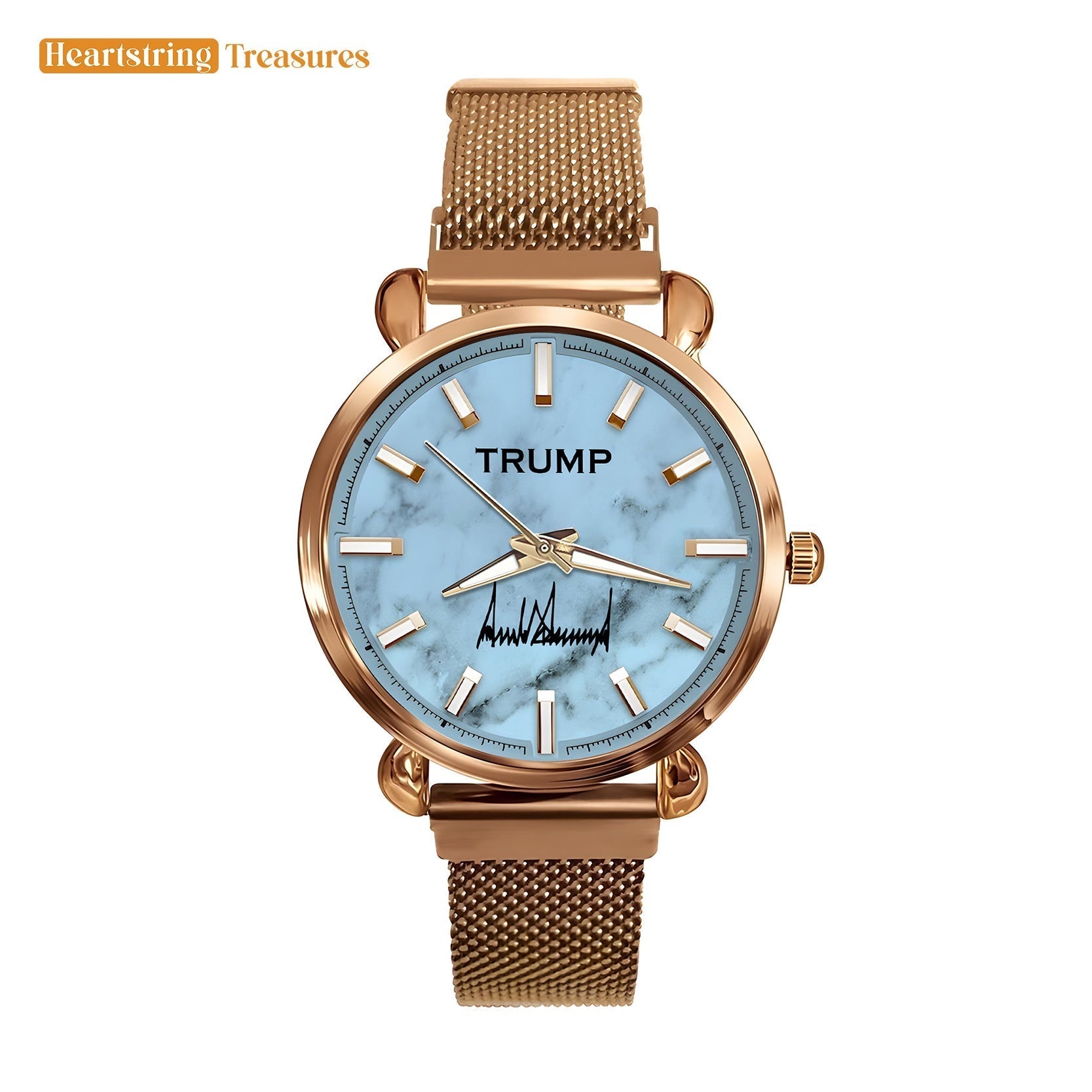 TRUMP Watch 2026 Luxury Gold - Deep Sea Dial - Gift Watch for Women