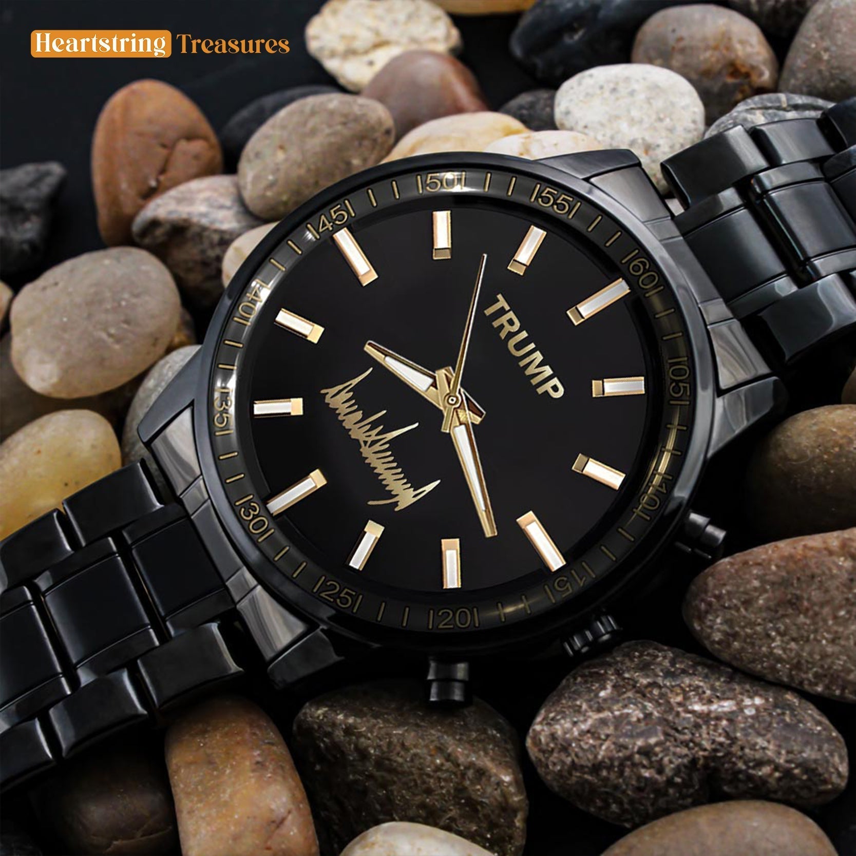 TRUMP Watch 2026 - Black Monarch - Gift Watch for Fans