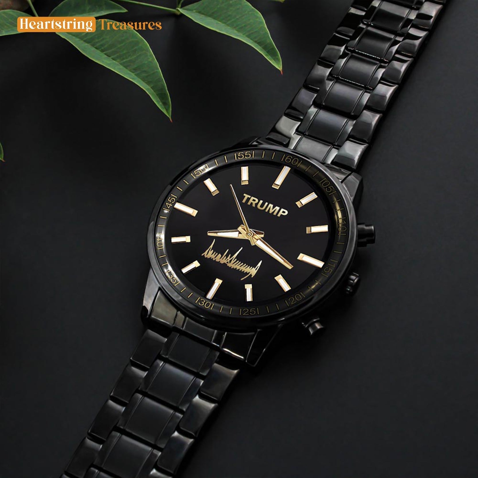 TRUMP Watch 2026 - Black Monarch - Gift Watch for Fans