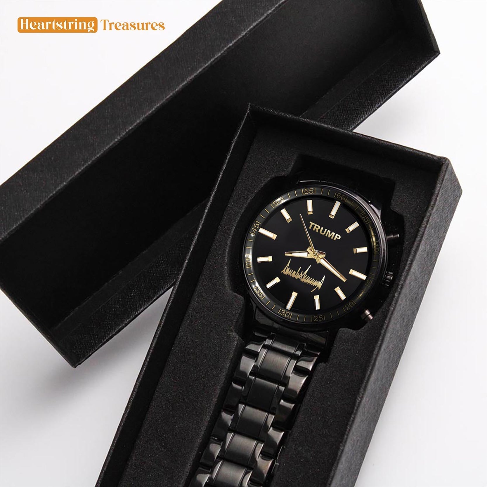 TRUMP Watch 2026 - Black Monarch - Gift Watch for Fans