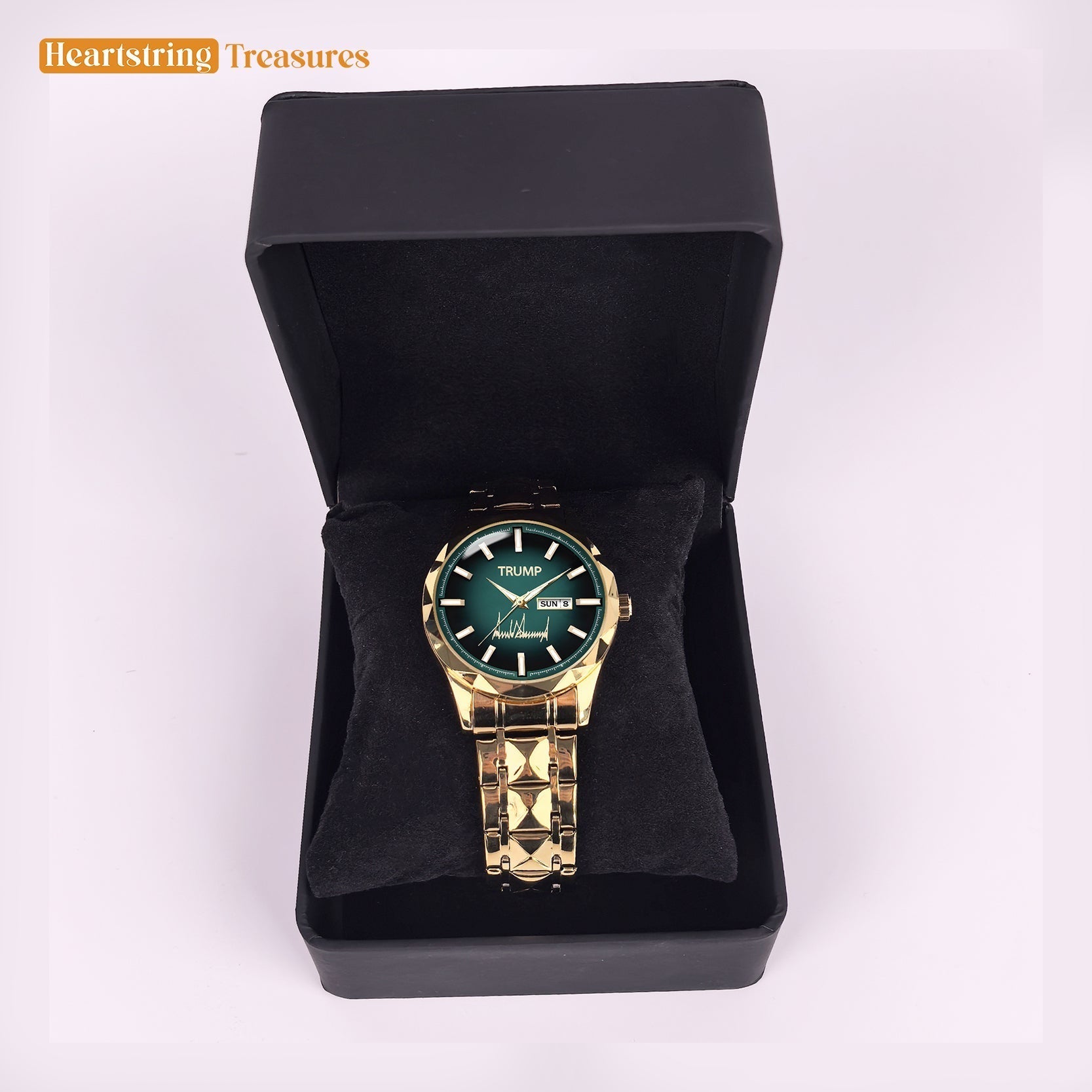 TRUMP Watch 2026 - Green Vortex - Gift Watch for Fans