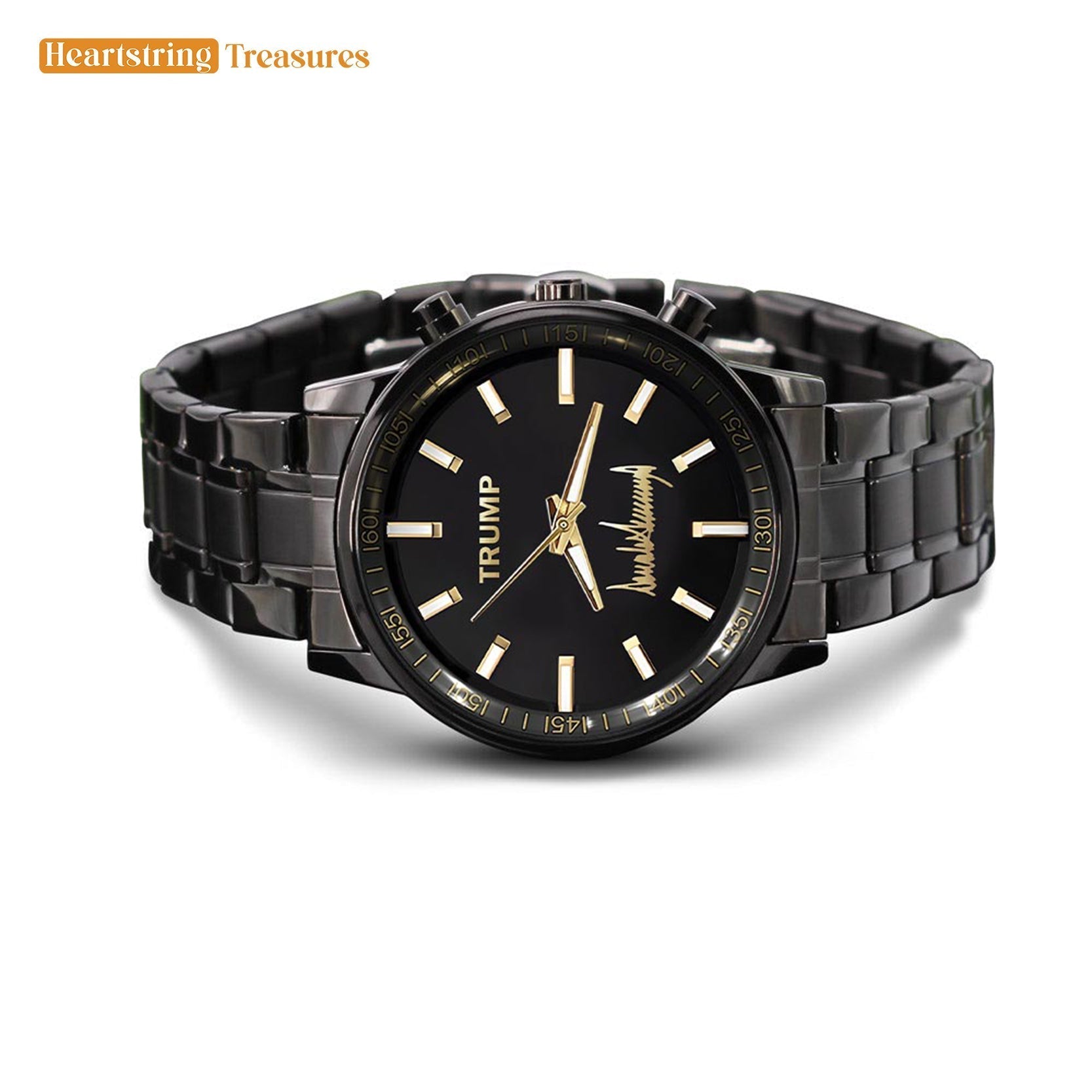 TRUMP Watch 2026 - Black Monarch - Gift Watch for Fans