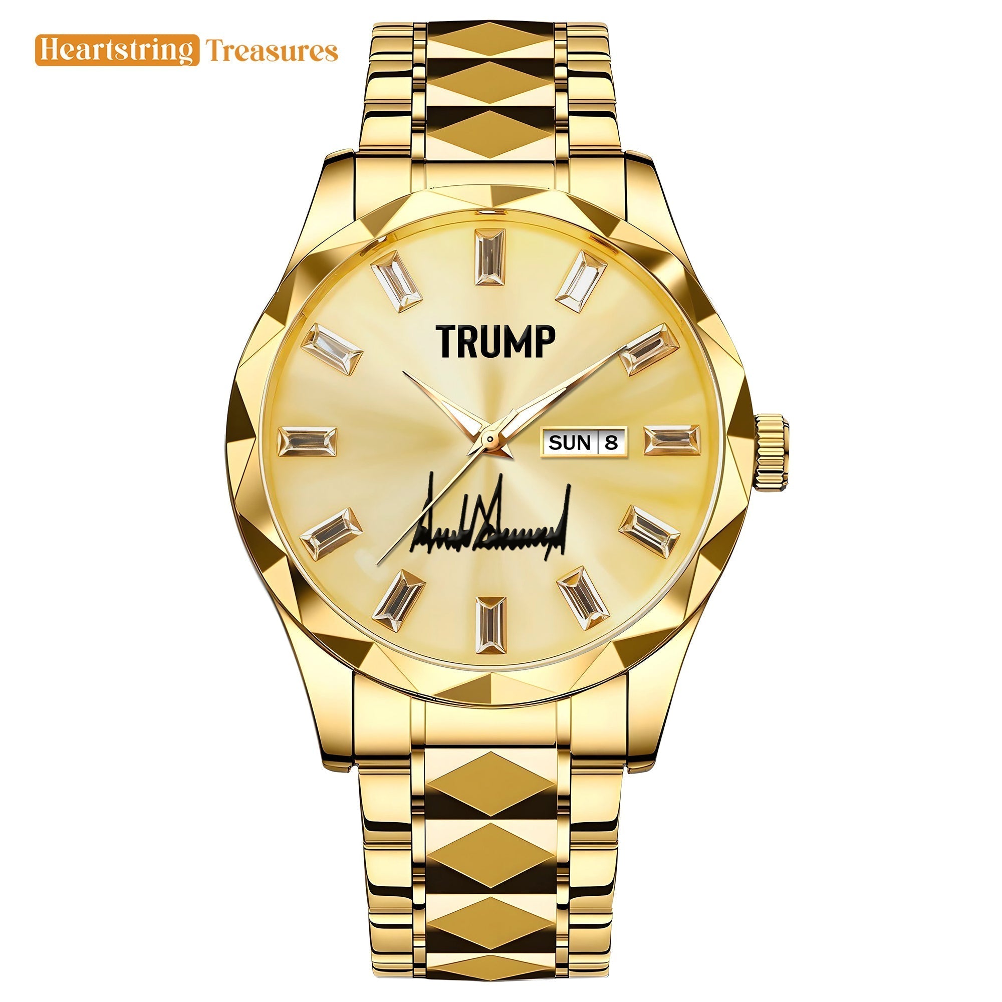 TRUMP Watch 2026 Luxury Gold - Champagne Gold Dial