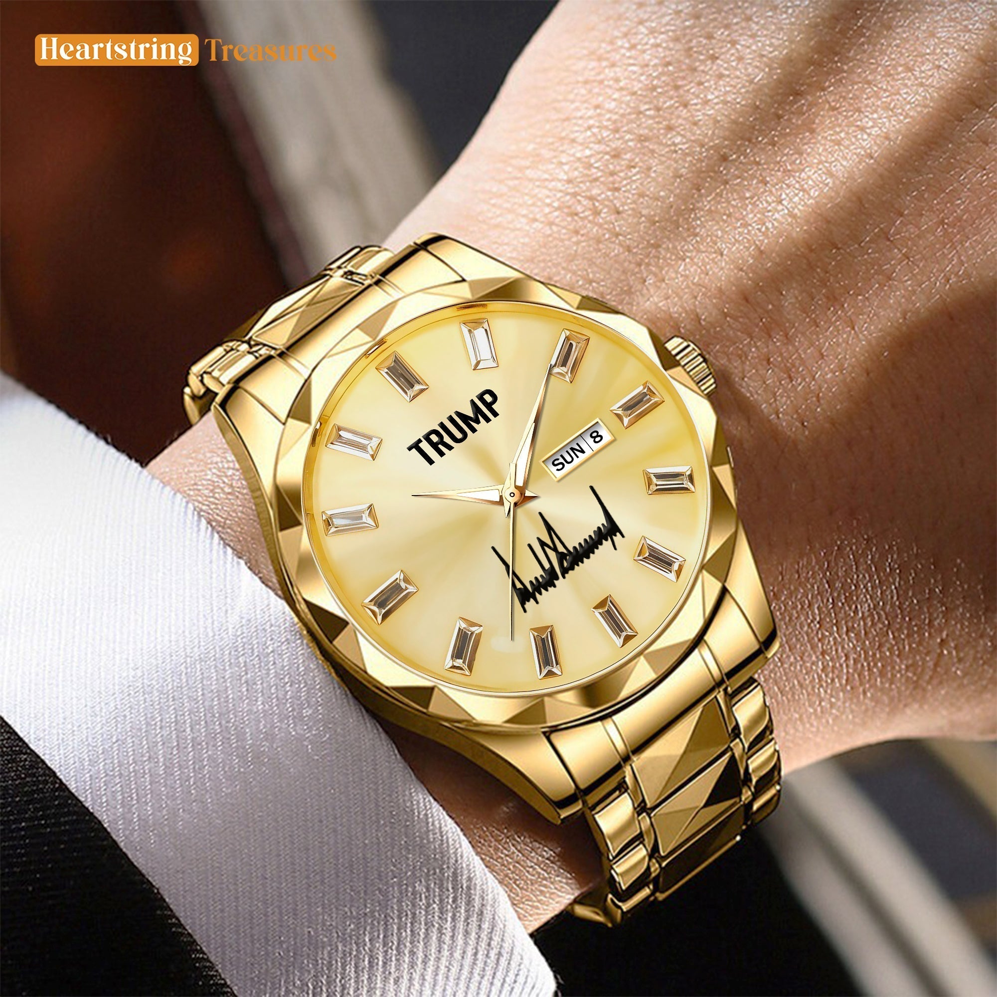 TRUMP Watch 2026 Luxury Gold - Champagne Gold Dial