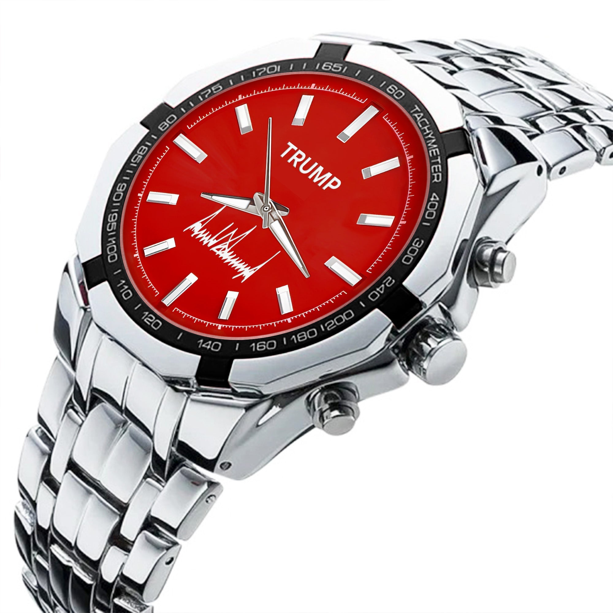 TRUMP Watch Stainless steel - Royal Red Dial