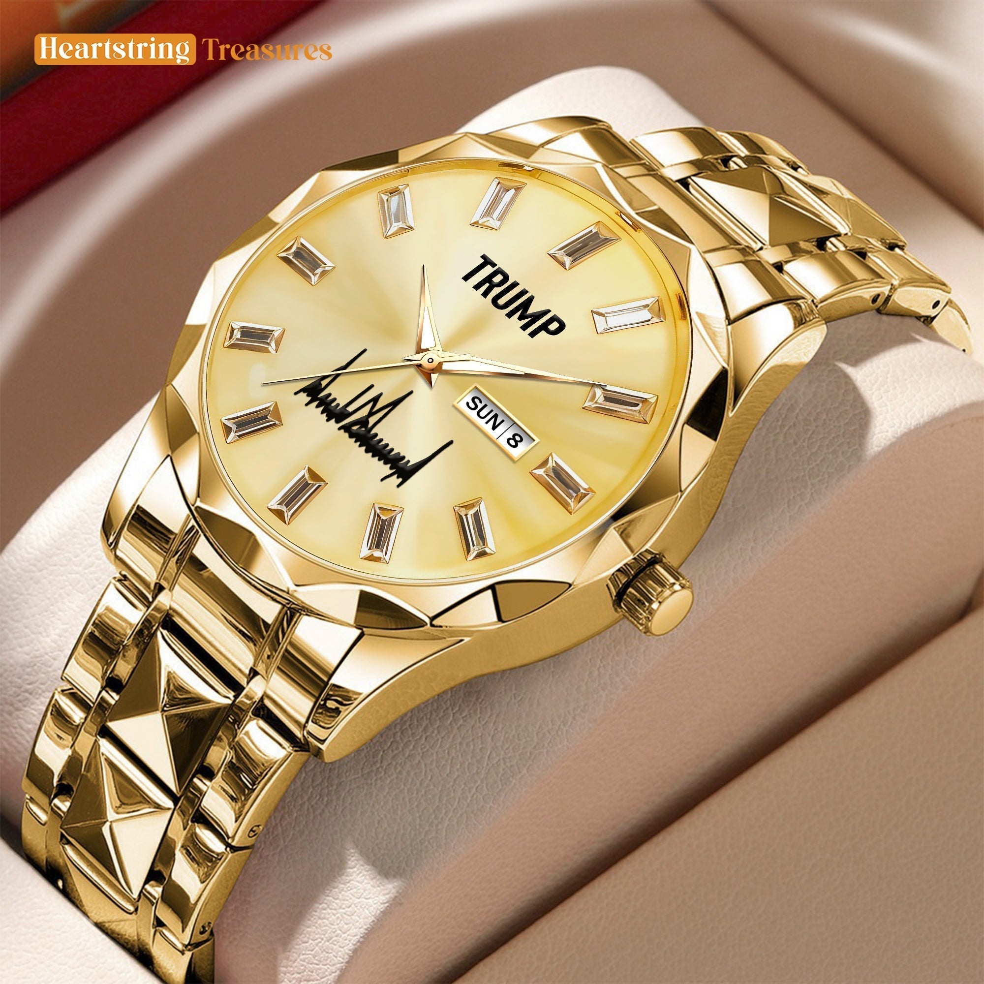 TRUMP Watch 2026 Luxury Gold - Champagne Gold Dial