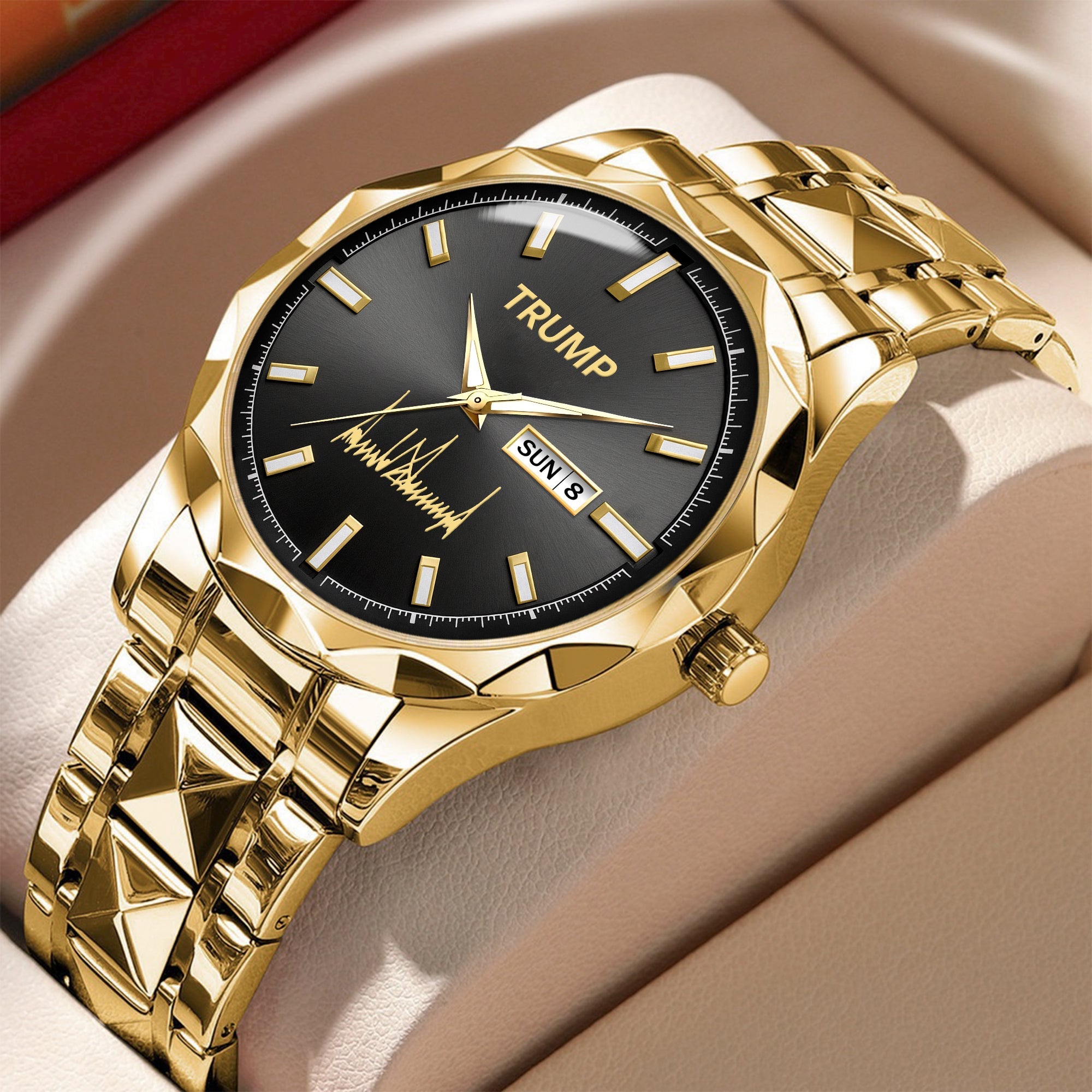 TRUMP Watch 2026 Luxury Gold – Signature Black Dial