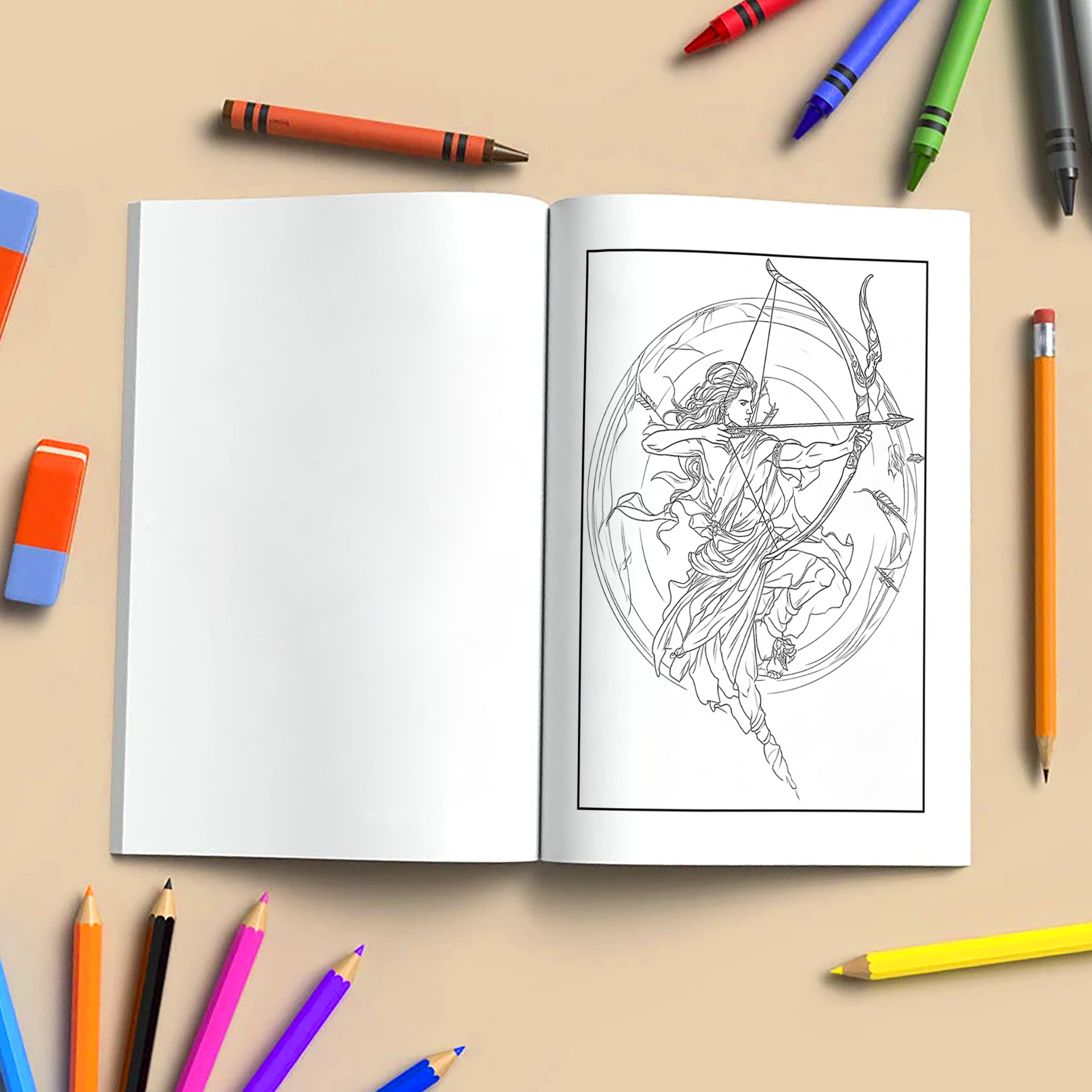 Celestial Signs Mandalas – Zodiac Coloring Pages – 48 Pages – Mystical, Symbolic, Astrological Art – For Adults