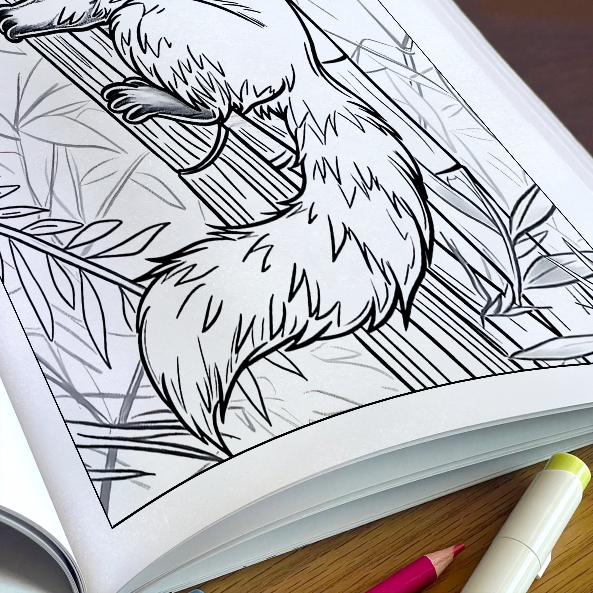 Wild Safari Adventure – Animal Coloring Pages – 48 Pages – African Wildlife, Jungle Animals – For Kids