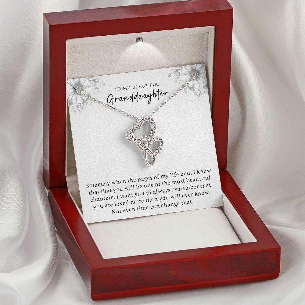 Pages Of My Life Double Heart Necklace 1 Double Hearts Necklace