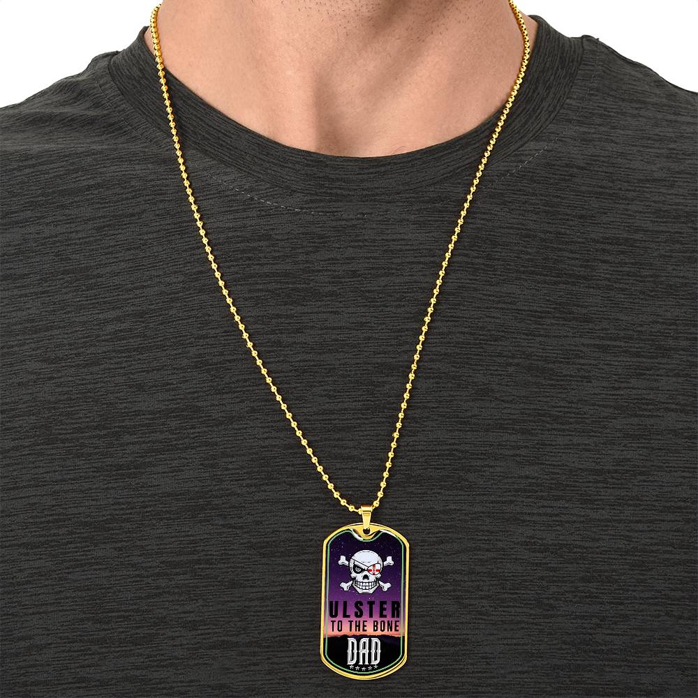 Ulster Flag, Northern Ireland Flag Of Ulster, Ulster Symbol, Ulster, Historic Ulster, Northern Ireland, Irish, Ireland - Army Tag Necklace, Dog Tag Necklace