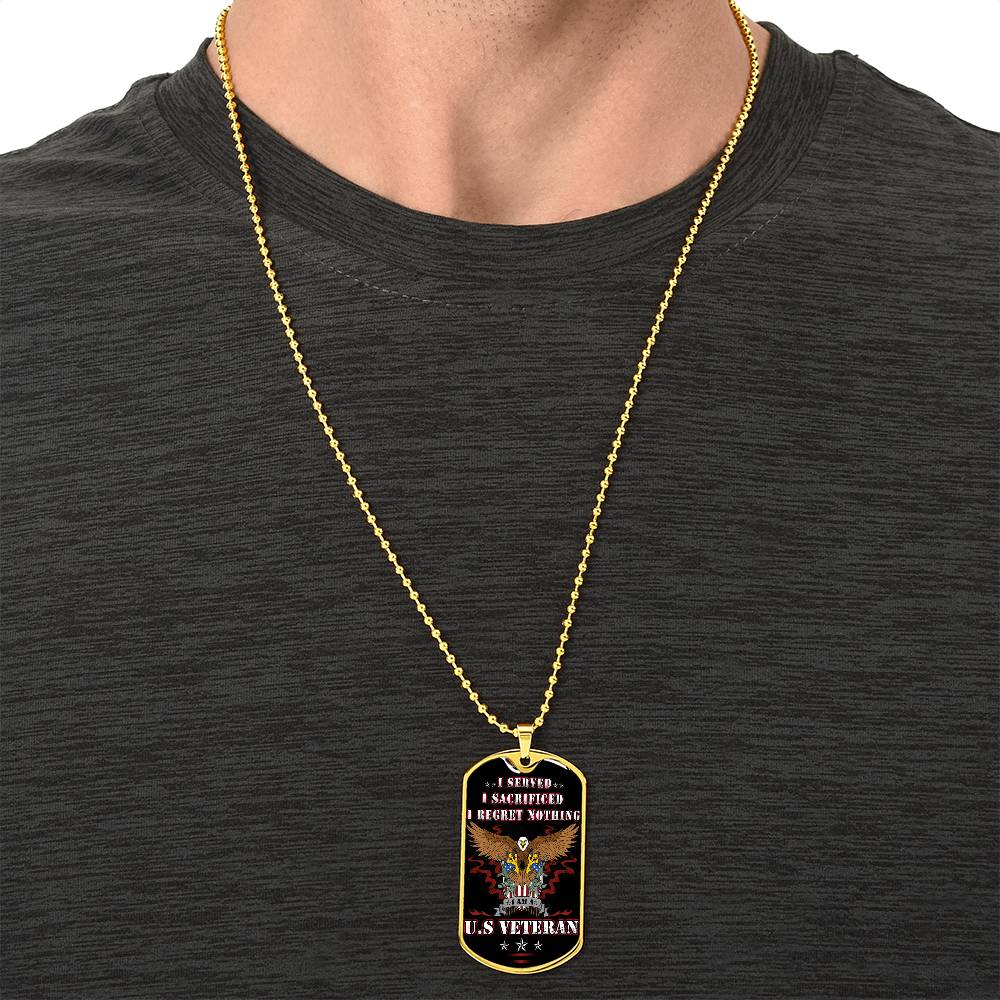 This Girl Is Protected By A Veteran Pendant Necklace Proud Military Family Necklace, Veteran, Usa, Army, Navy, Air Force, Marines - Army Tag Necklace, Dog Tag Necklace
