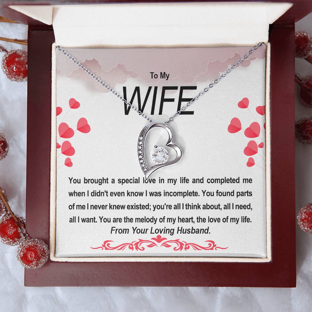You Brought A Special Love In My Life Forever Love Necklace