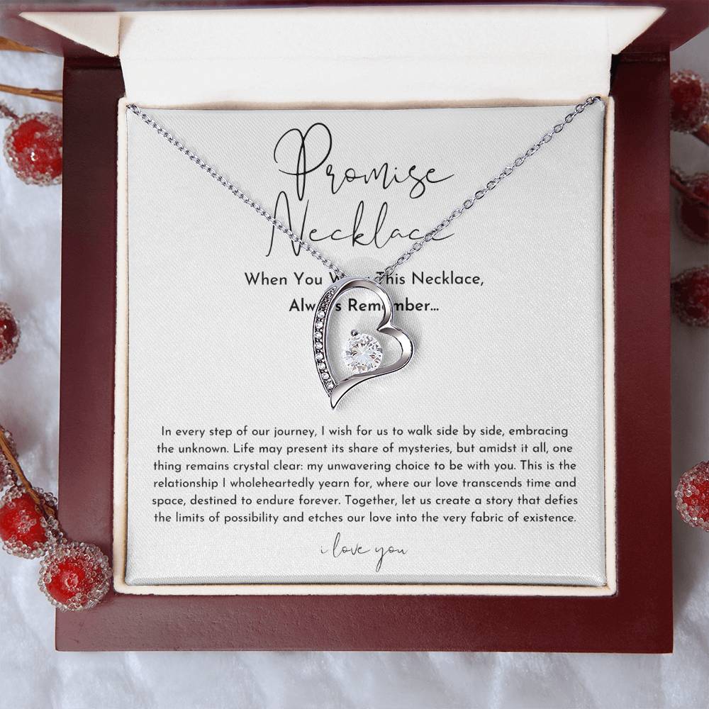 Promise Necklace For Her Forever Love Necklace