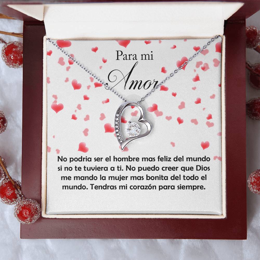 Tendras Mi Corazon Forever Love Necklace
