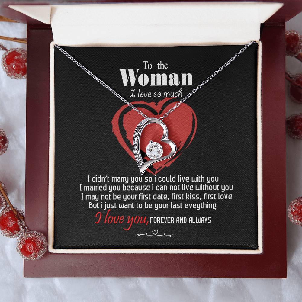 I Love You Forever & Always Forever Love 1 Forever Love Necklace