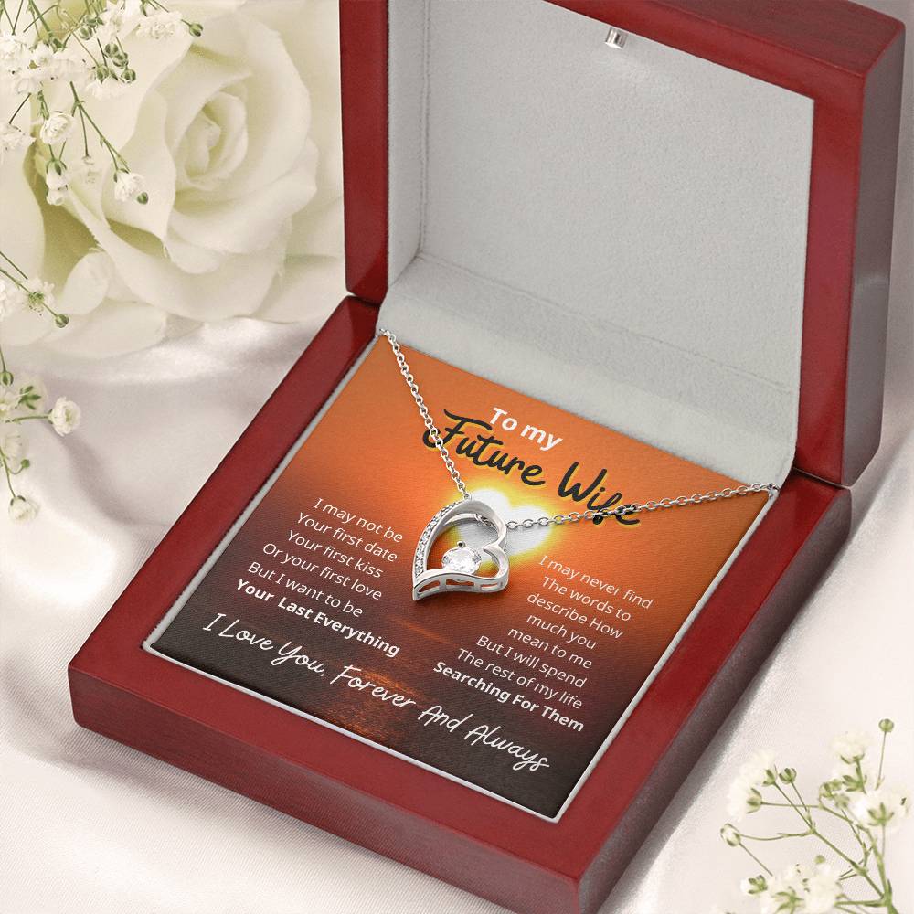 To My Future Wife I Love You To My Wife Necklace Gift Anniversary Gift Gifts For Her Valentines Gift For Wife Birthday Gift Forever Love Necklace