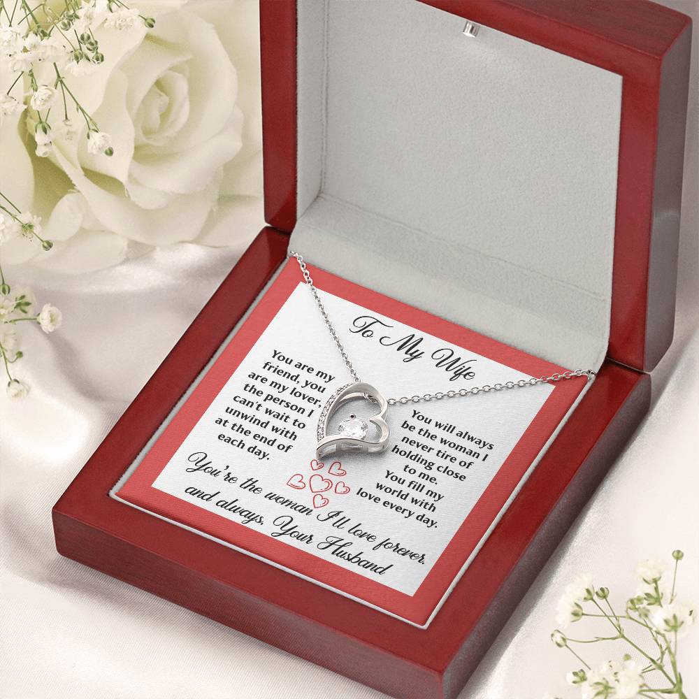 You're The Woman I'll Love Forever And Always Necklace - Forever Love Necklace