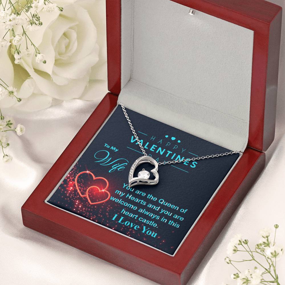 Valentine's Day Gift For Wife Romantic Gift Ideas Gift For Wife Forever Love Necklace