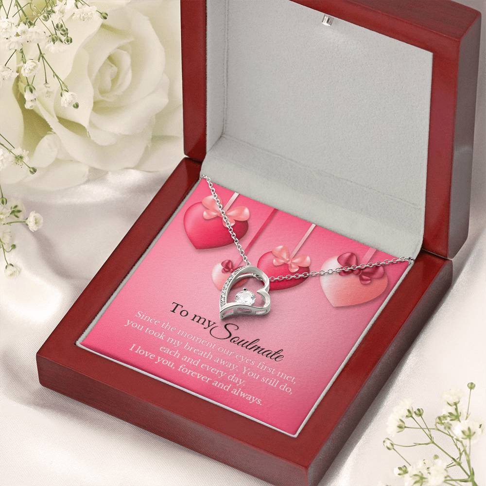 Forever Love Necklace To My Soulmate 1 Forever Love Necklace