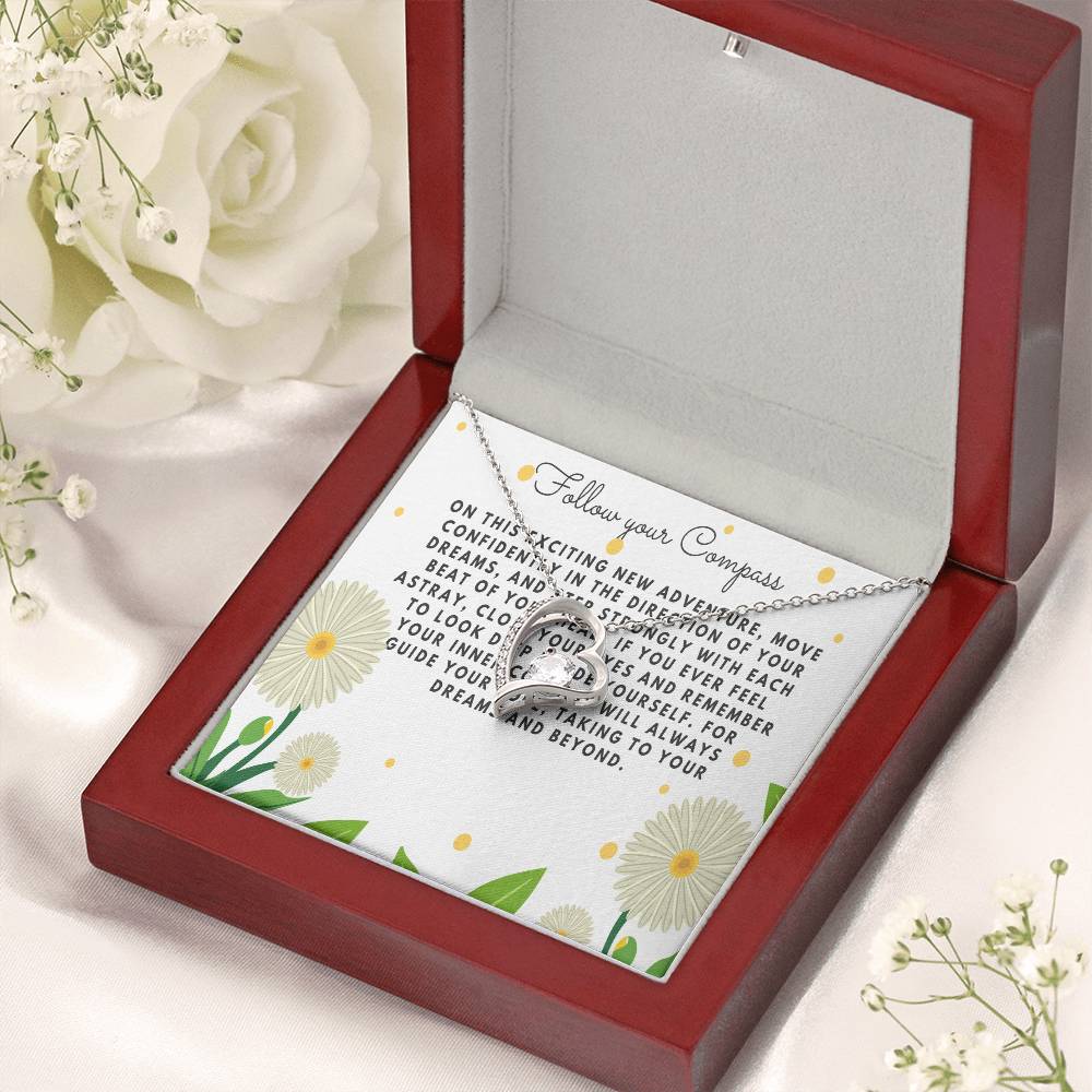 Class Of 2022 Necklace Jewelry Gift Graduation Gift For Daughter Gift From Mom I'll Always Be There For You Forever Love Necklace