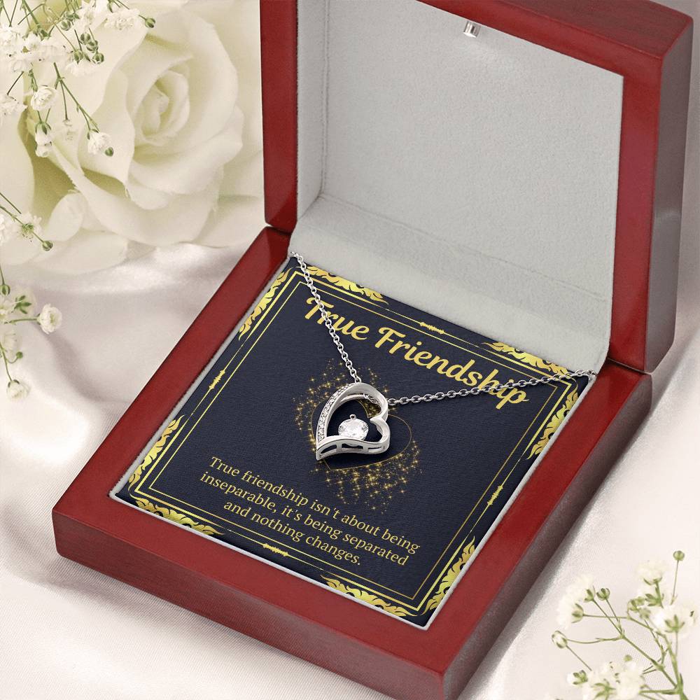 True Friendship Gift Forever Love Necklace