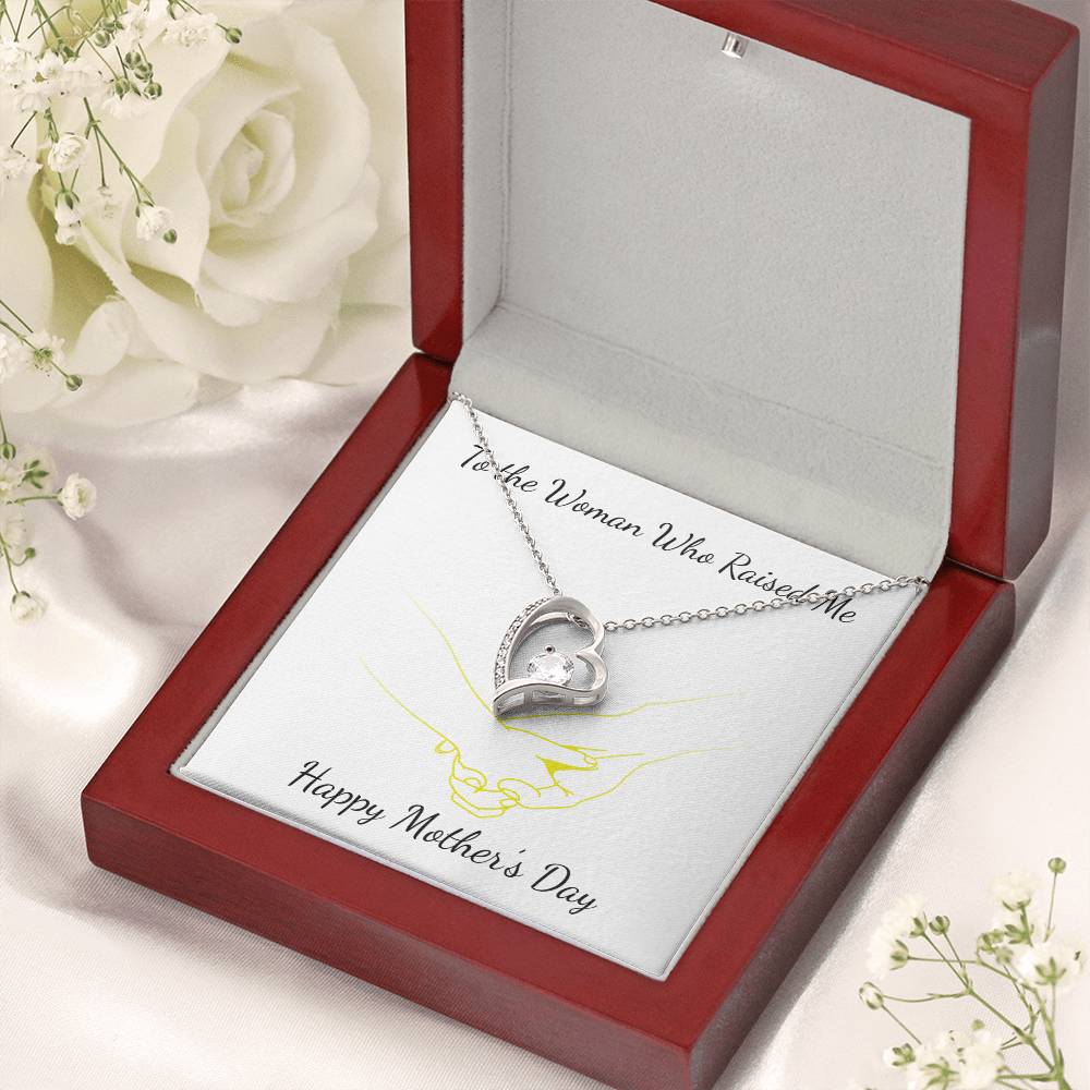 To The Women Who Rice Me Happy Mother's Day Necklace 1 Forever Love Necklace