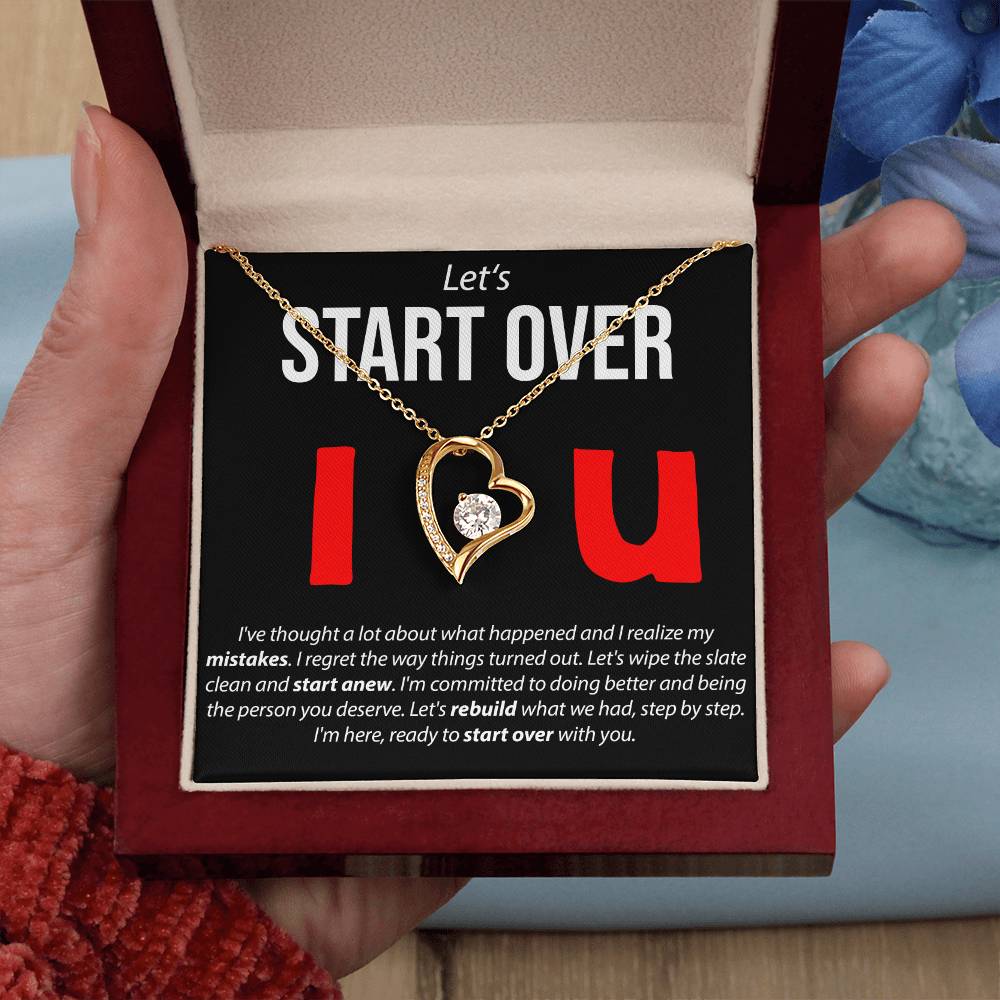 Let'S Start Over - Forever Love Necklace Forever Love Necklace
