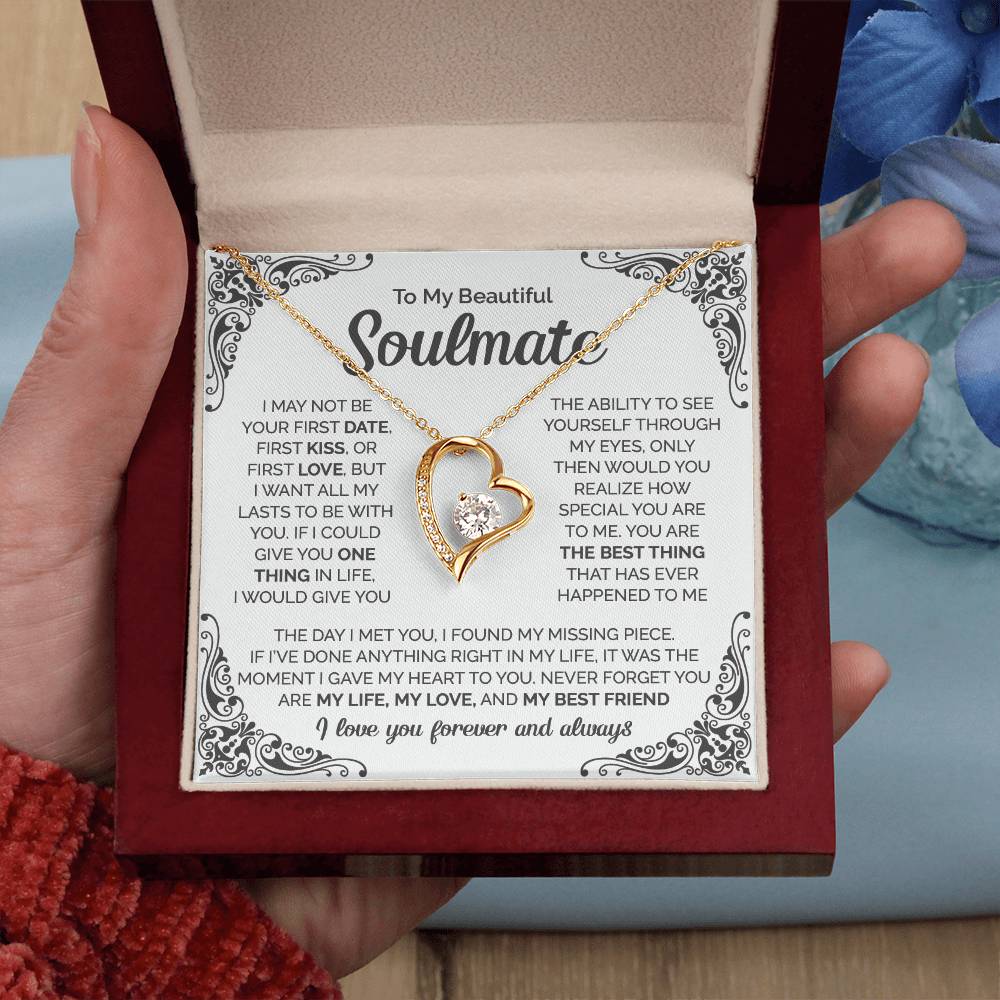My Life, My Love And My Best Friend - 0020D Her - Forever Love Necklace Forever Love Necklace