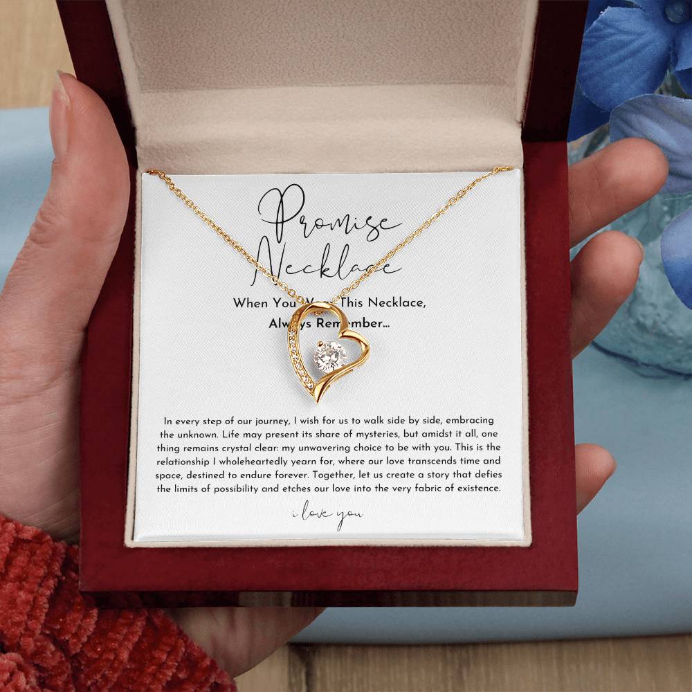 Promise Necklace For Her Forever Love Necklace