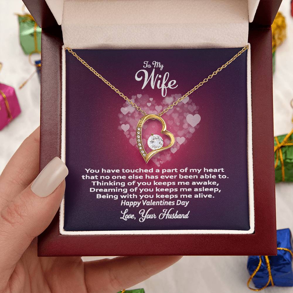 Forever Love Necklace Touched My Heart 1 Forever Love Necklace