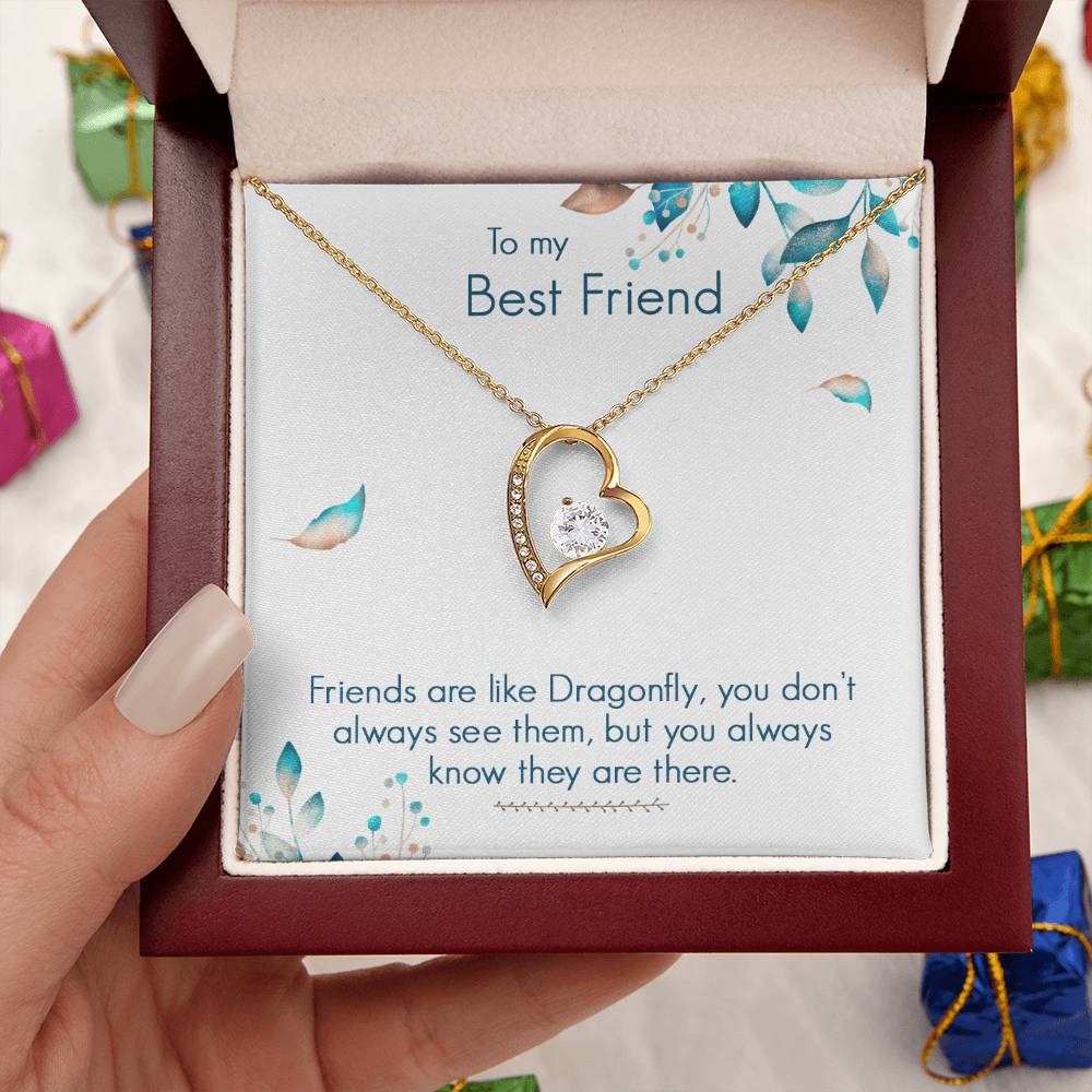 To My Best Friend Necklace 1 Forever Love Necklace