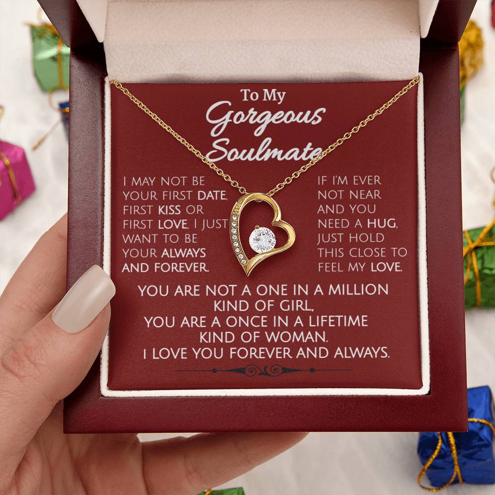 Hold This Close To My Gorgeous Soulmate Stunning Necklace 1 Forever Love Necklace