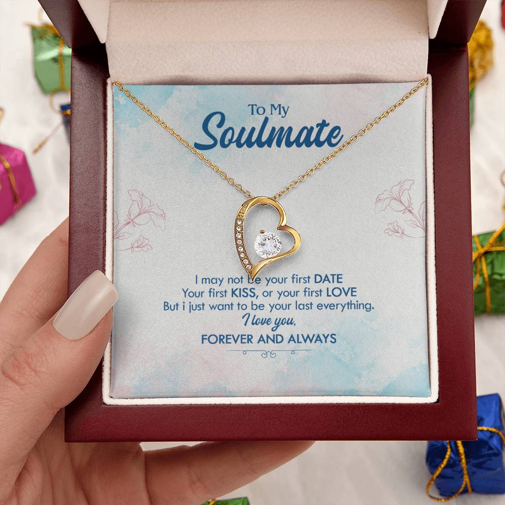 To My Soulmate 1 Forever Love Necklace