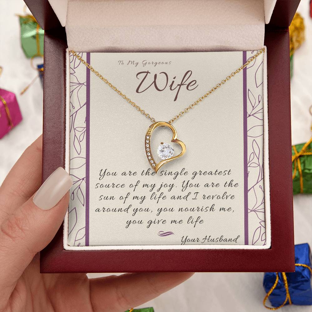 My Love My Wife Forever Love Necklace