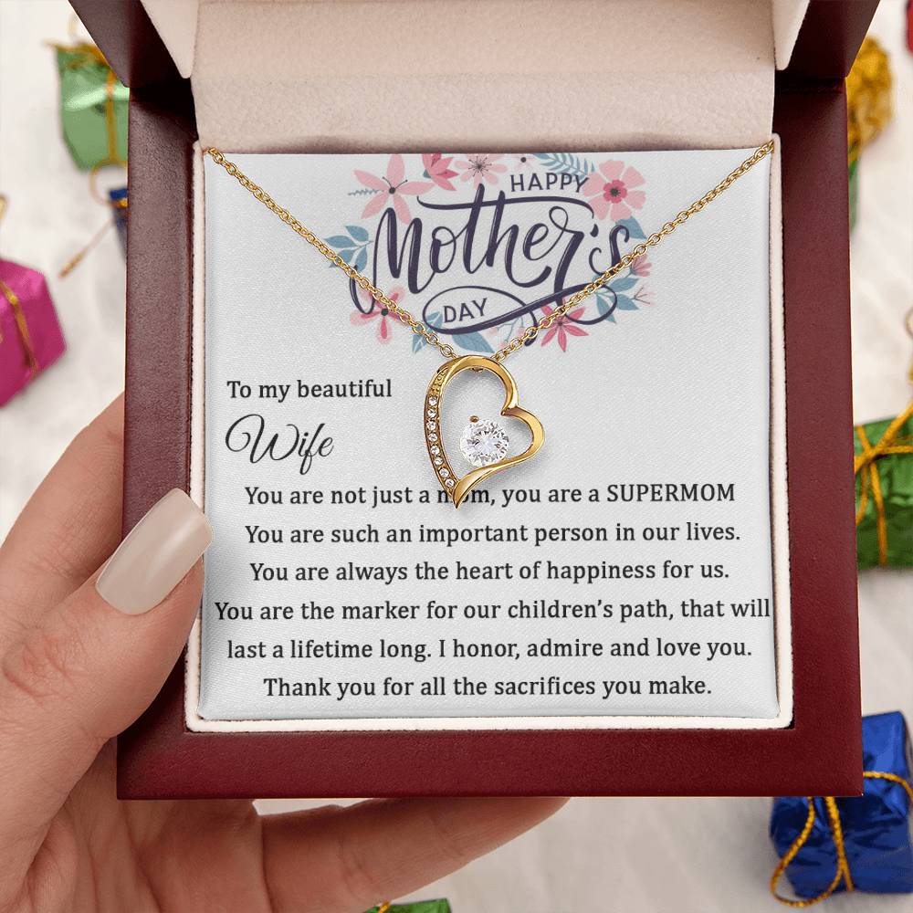 Happy Mother's Day 1 Forever Love Necklace