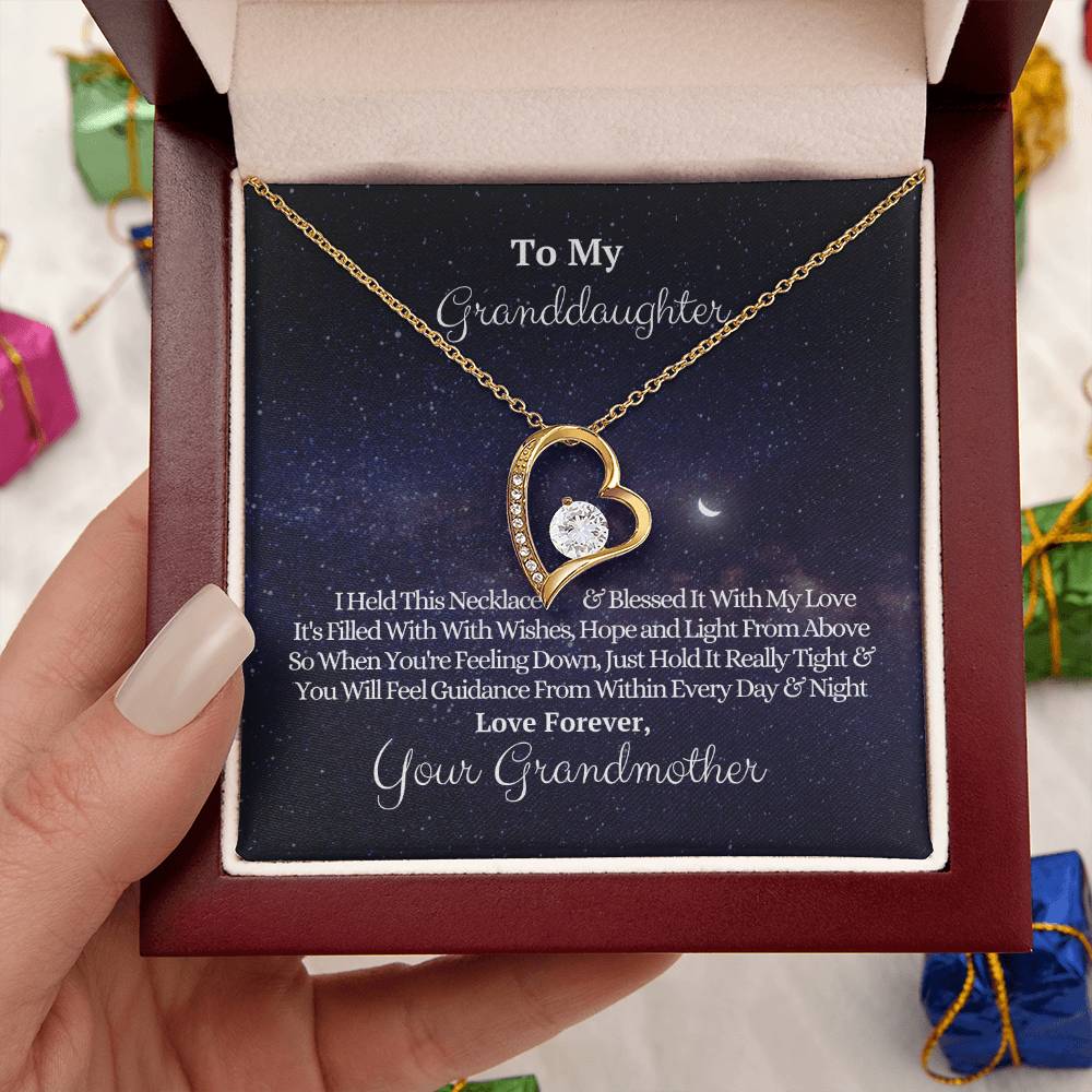 Granddaughter - Guidance From Within Necklace Forever Love Necklace