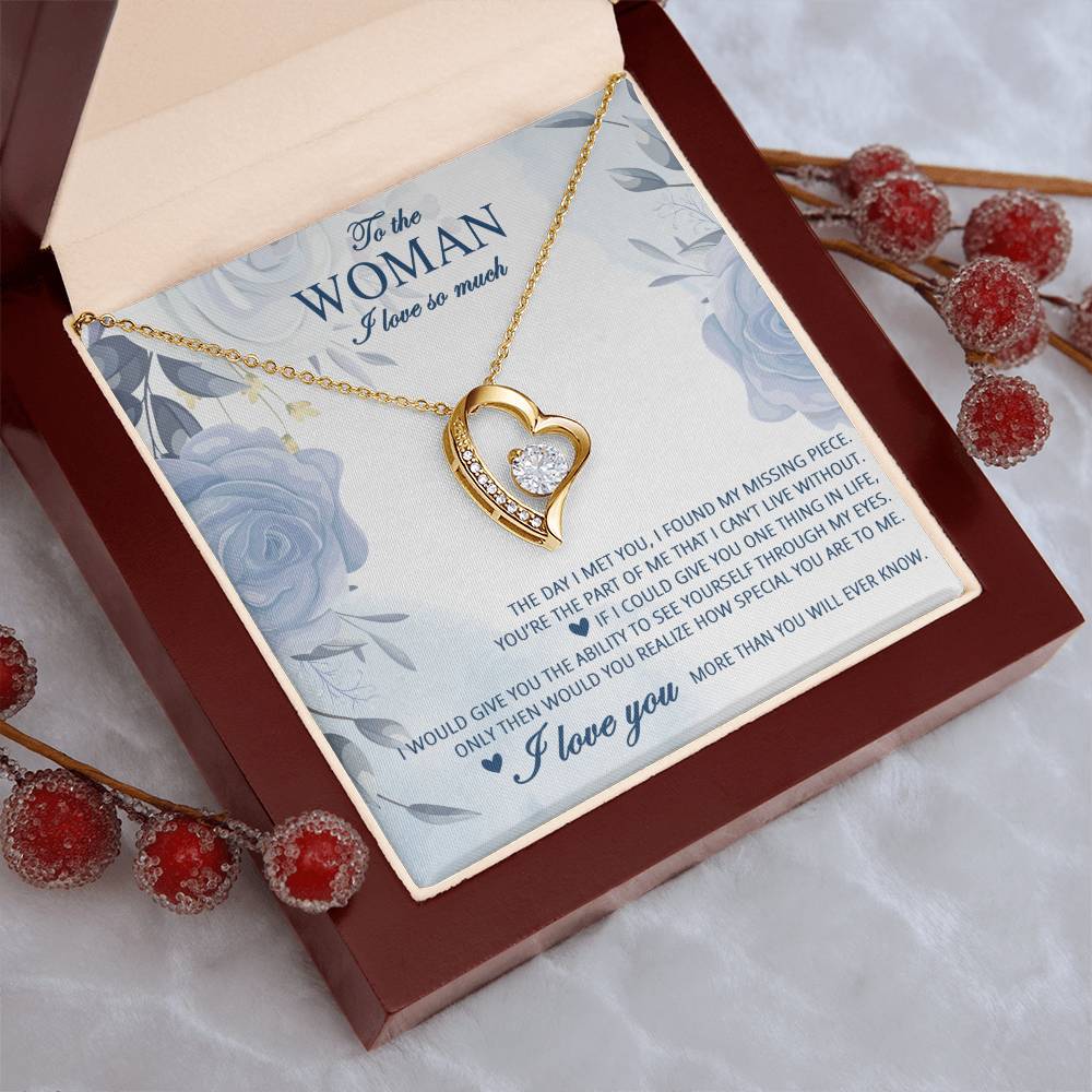 Woman I Love So Much 1 Forever Love Necklace