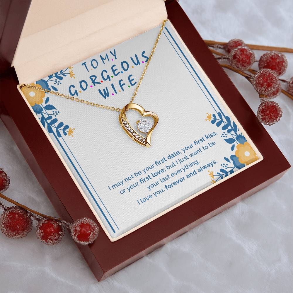 To My Wife 3 1 1 Forever Love Necklace