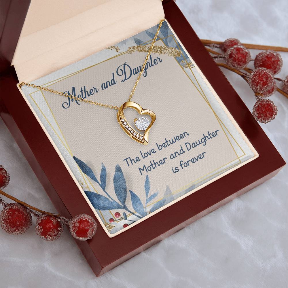 Mother Daughter Necklacemother Daughter Jewelry Mother Necklace Gifts Mom Daughter Forever Love Necklace Necklace For Mom From Forever Love Necklace