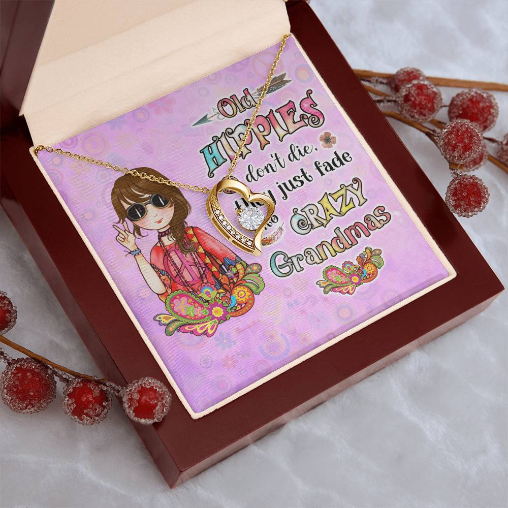 Old Hippie Forever Love Necklace