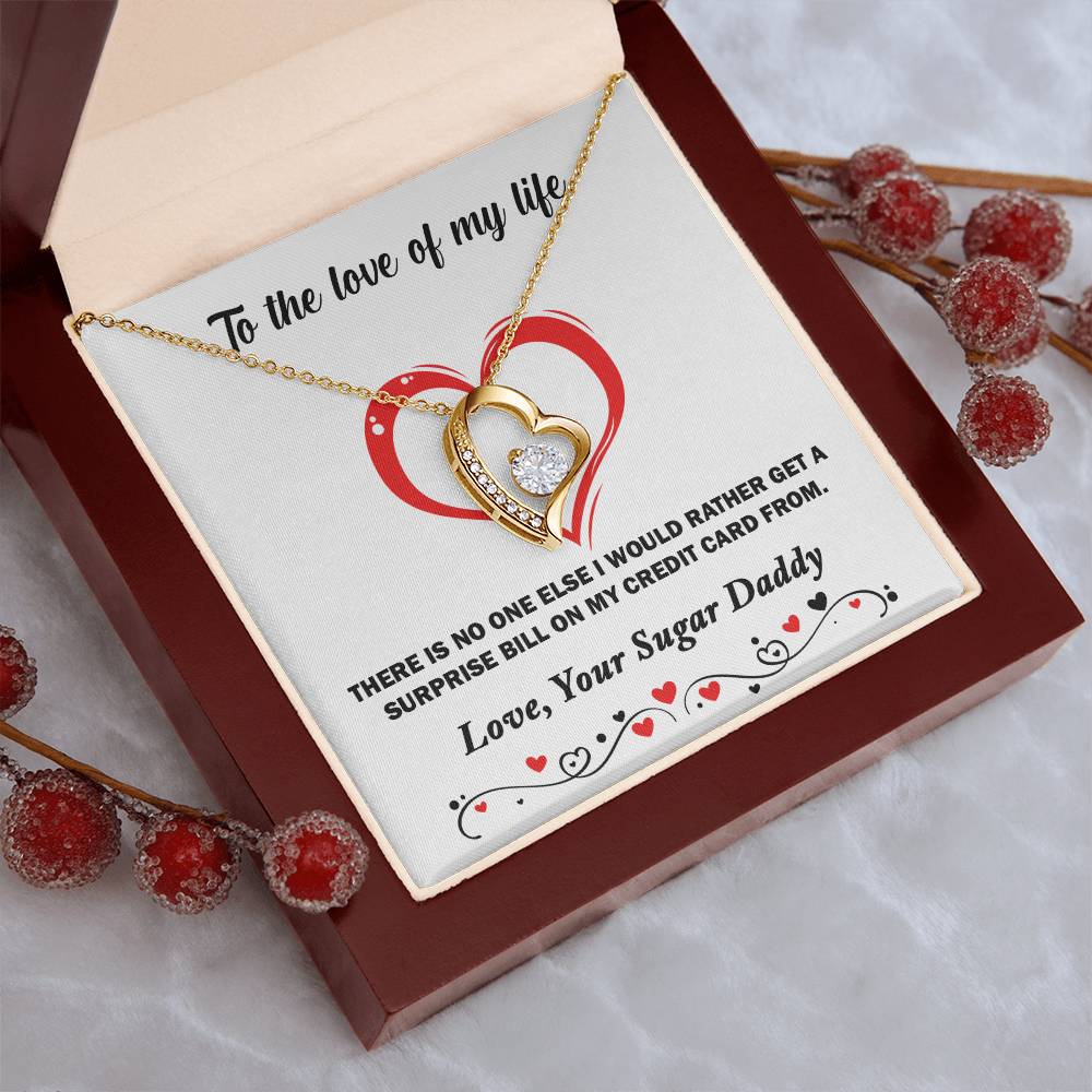 There Is No One Else Forever Love Necklace