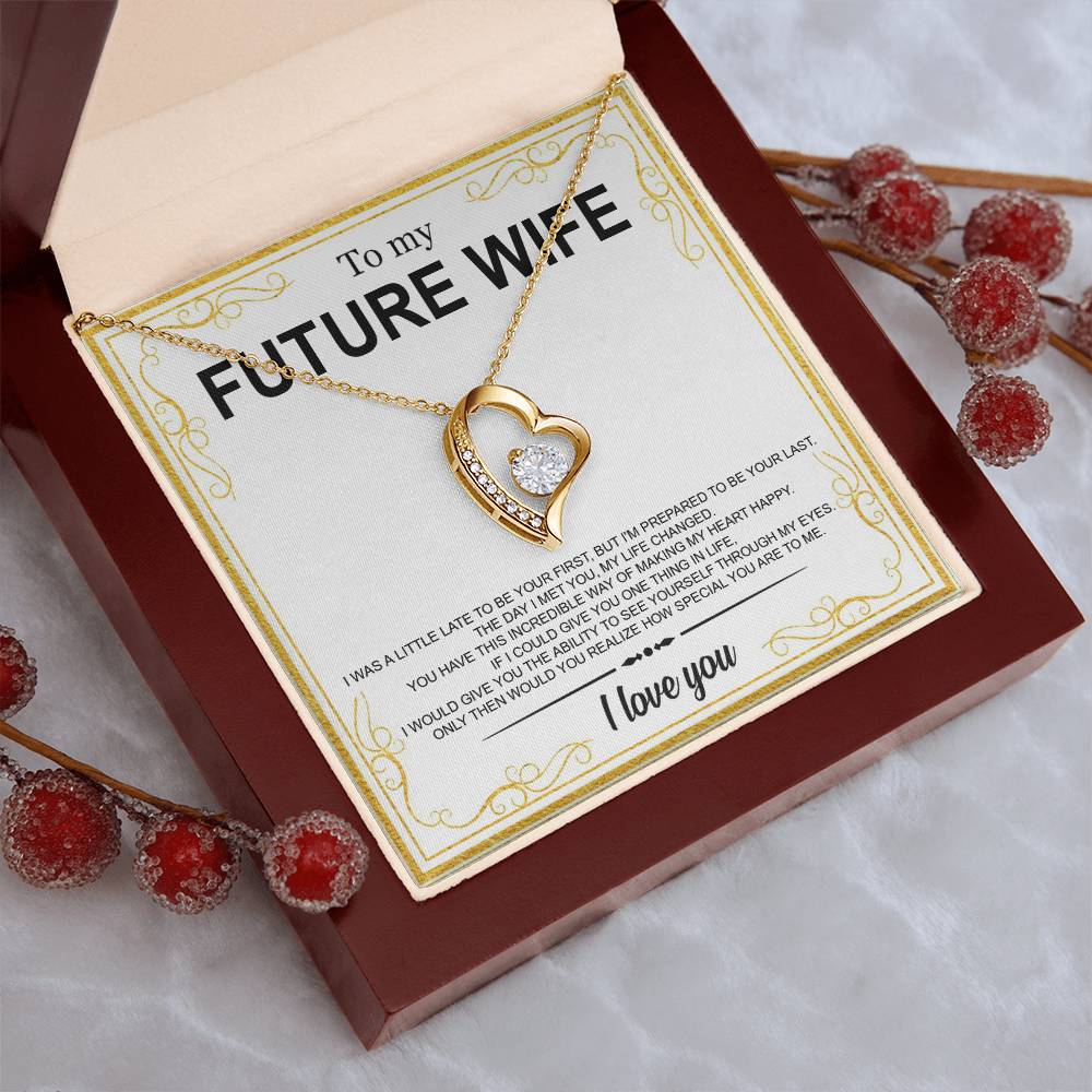 To My Future Wife You Are Special To Me Tmfw24 1 Forever Love Necklace