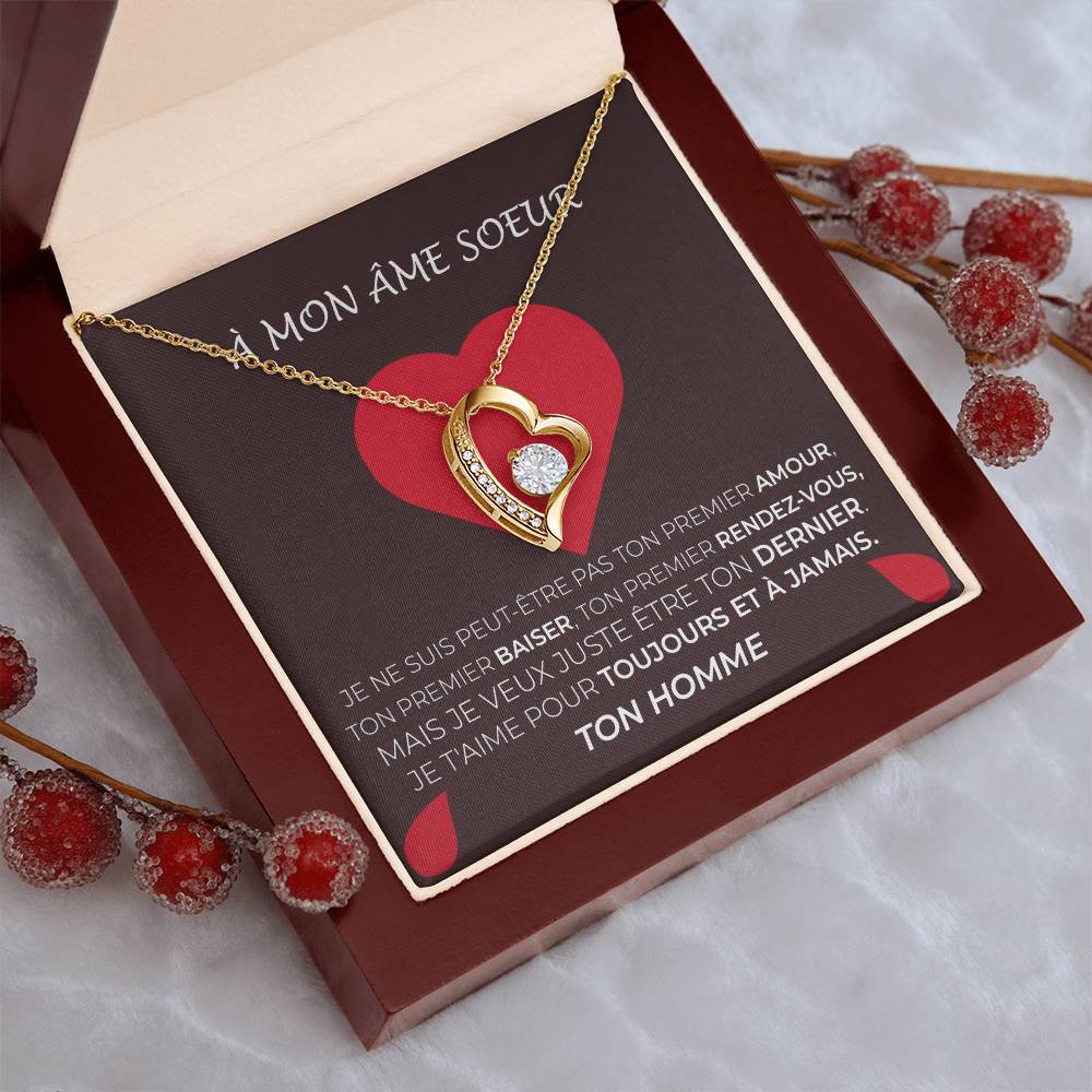 I Just Want To Be Your Last Everything Forever Love Necklace