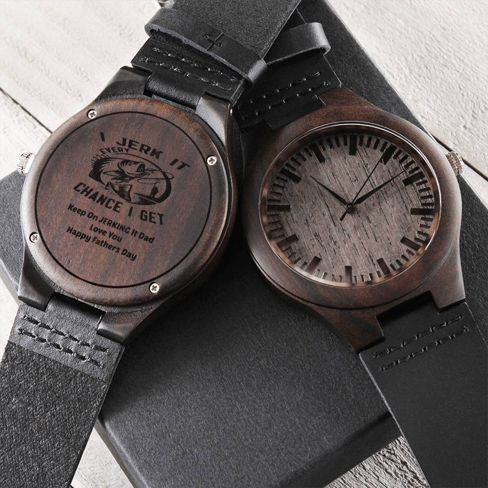 Fathers Day Gift From Daughter And Son Beautiful Wooden Watch Gift From Dad To Son To My Son Gift Engraved Wooden Watc Engraved Wooden Watch