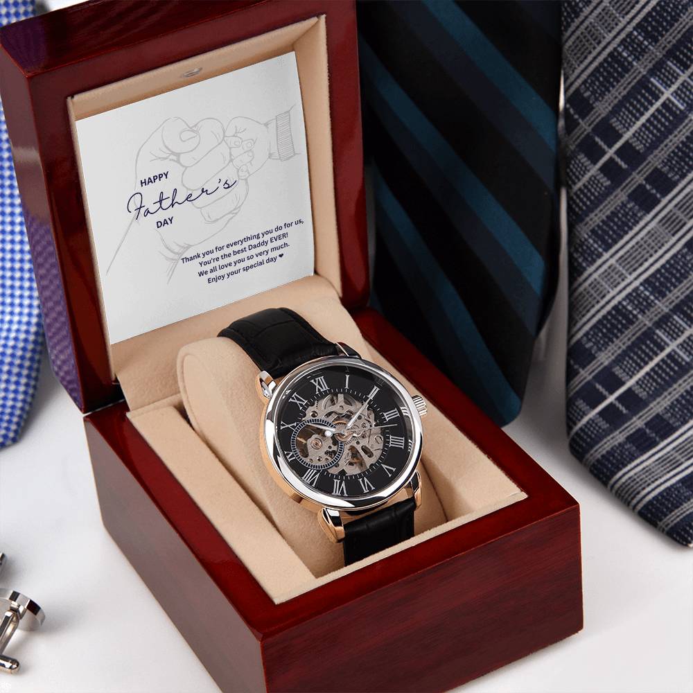 Happy Father's Day 2025 - Openwork Watches