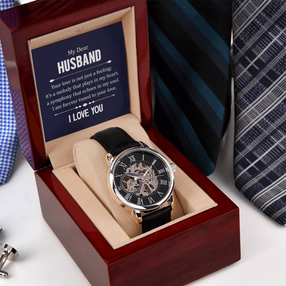 Heartstrings - Openwork Watches - My Dear Husband
