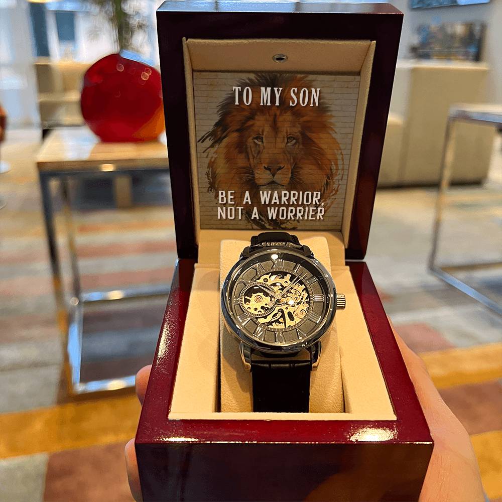 To My Son - Openwork Watches